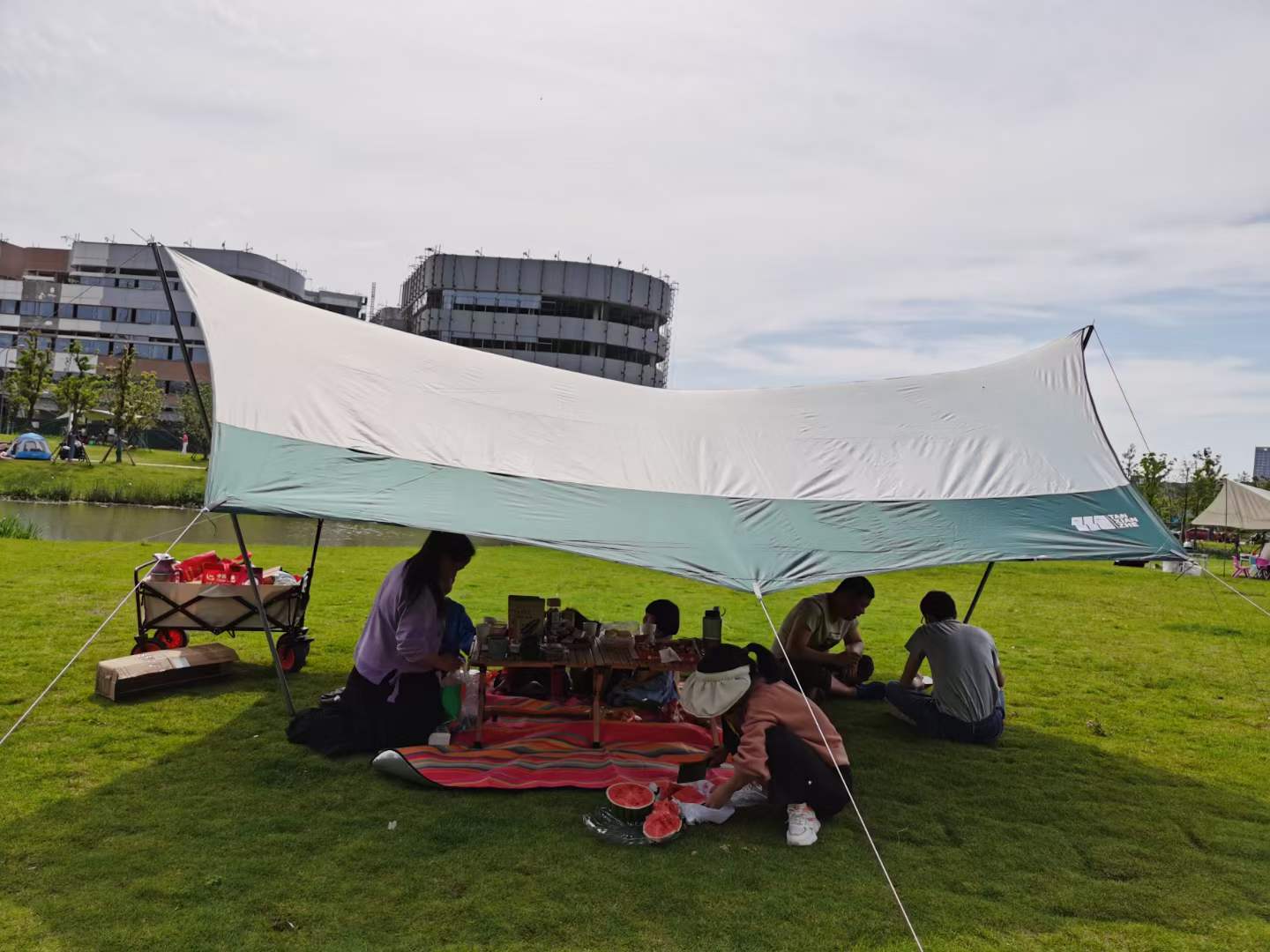 May Day outdoor camping