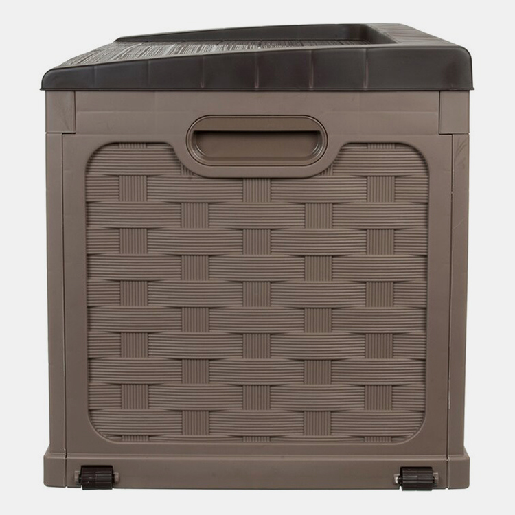 88 Gallon Rattan Storage Deck Box