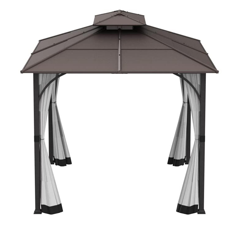 Patio Steel Frame Hardtop Gazebo