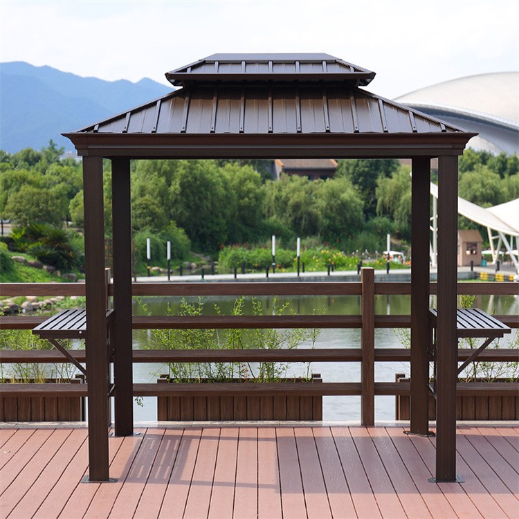 Outdoor Barbecue Grill Gazebo