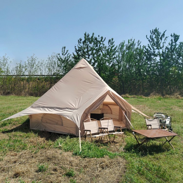 Inflatable Cotton Bell Tent Camping