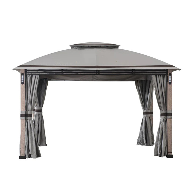 2 Tier Backyard Soft Top Gazebo