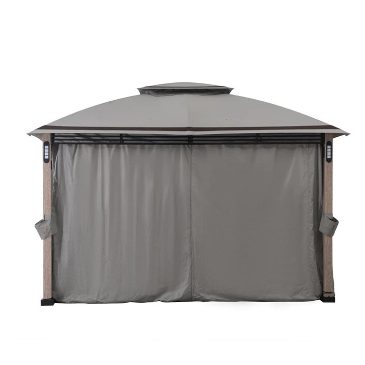 2 Tier Backyard Soft Top Gazebo