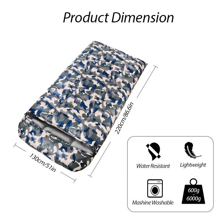 2 Person Envelope Sleeping Bag for Couple
