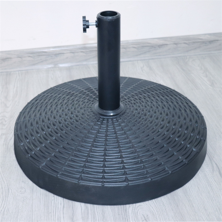 23'' Round Wicker Patio Umbrella Base Stand