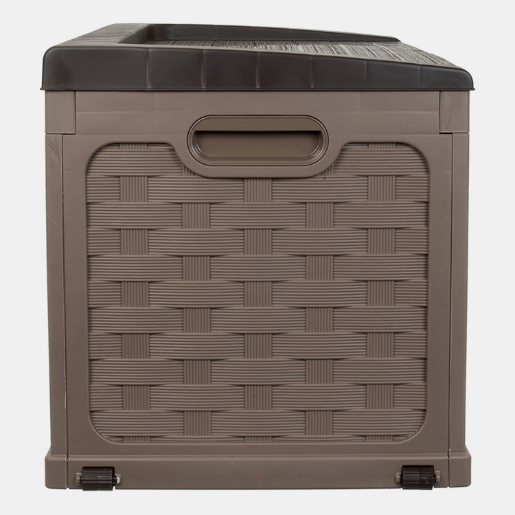 88 Gallon Rattan Storage Deck Box