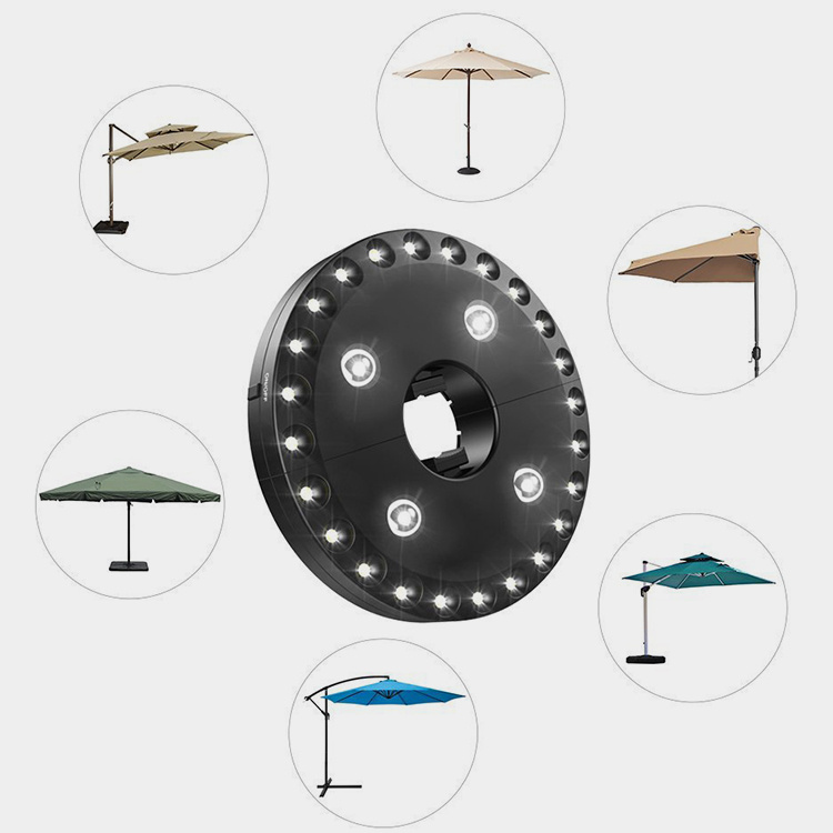 Patio Courtyard Umbrella Lamp