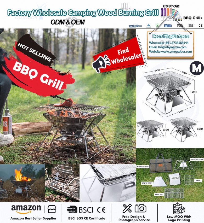 Perfect for backcountry grilling