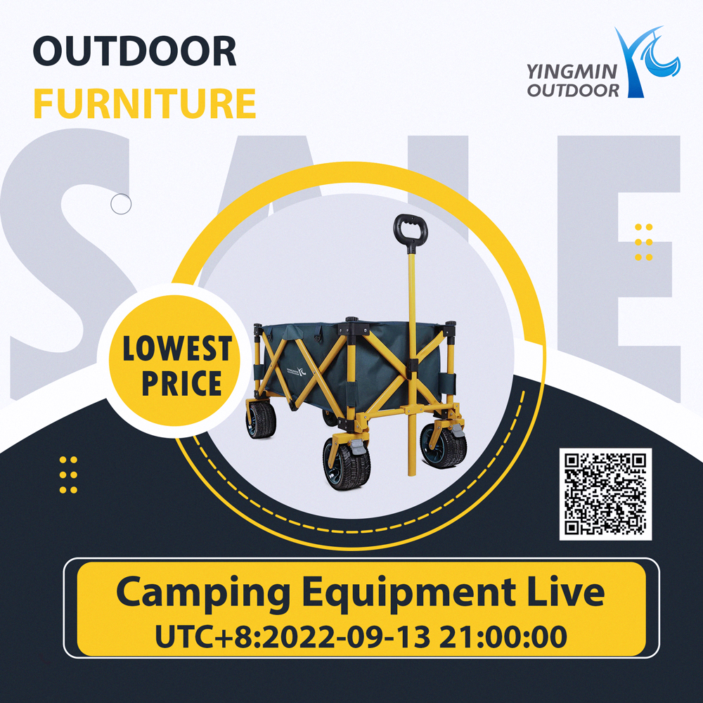 Camping gear will be live next Tuesday