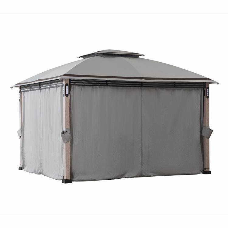 2 Tier Backyard Soft Top Gazebo