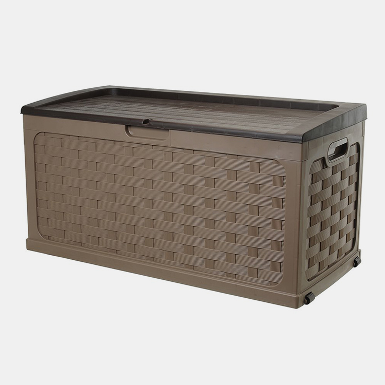 88 Gallon Rattan Storage Deck Box