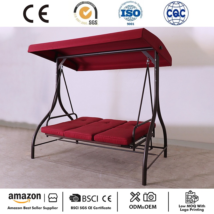 Patio Swing Daybed with Canopy