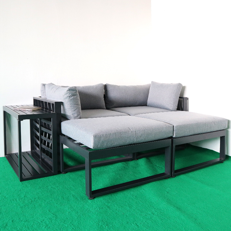Newest Outdoor Sectional Sofa Set Aluminum