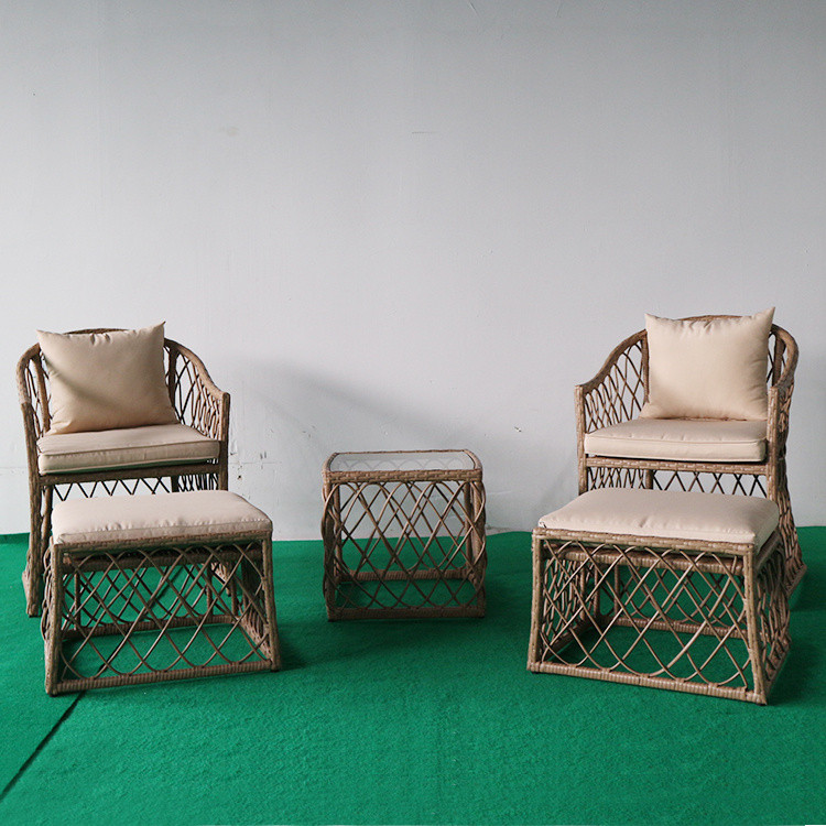 New PE Wicker Seating Group with Cushions