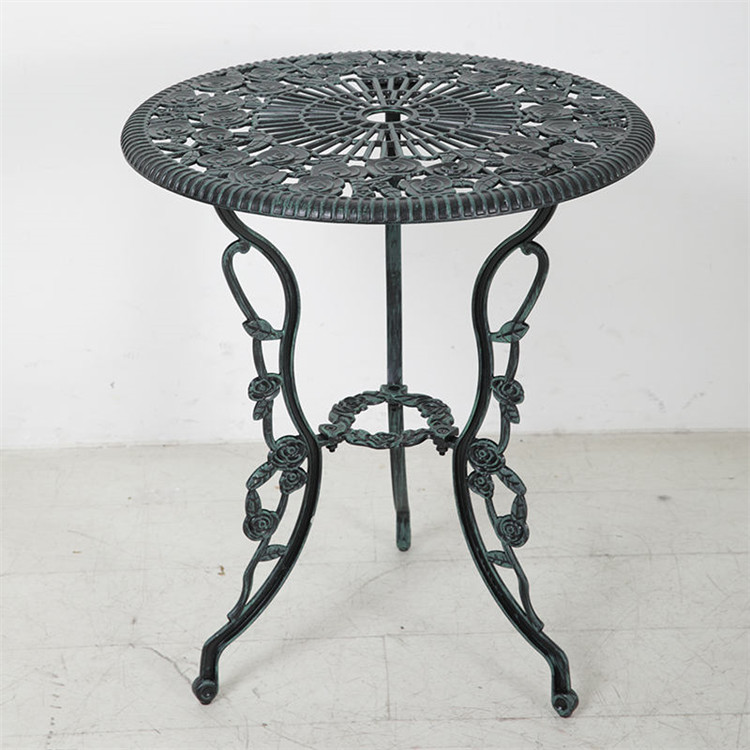 Cast Aluminum 3 Piece Bistro Set