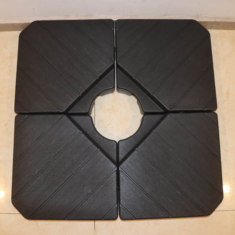 4 PCS Cantilever Hanging Patio Umbrella Base
