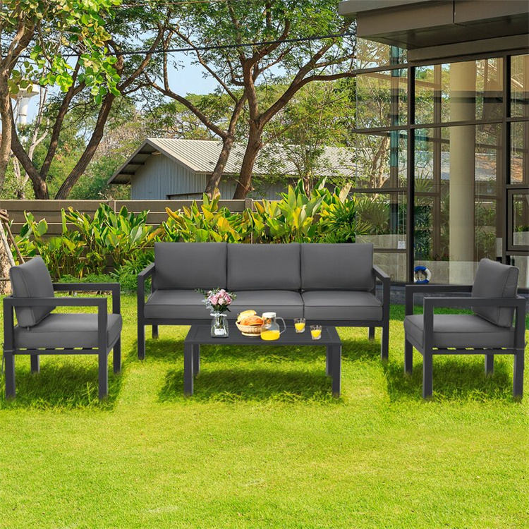 Metal 5 - Person Seating Group